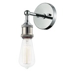 Bulstrodes Workshop Wall Light - Chrome