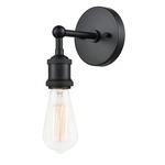 Bulstrodes Workshop Wall Light - Black