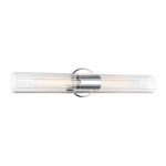 Odette Wall Sconce - Chrome / Clear