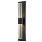 Likwid Double Wall Light - Matte Black / Clear Seeded