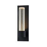 Likwid Wall Light - Matte Black / Clear Seeded