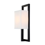 Cadre Wall Light - Dark Grey / White