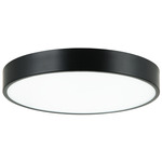 Plato Ceiling Light Fixture - Black / Frosted