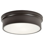 Ciotola Ceiling Light Fixture - Bronze / Frosted