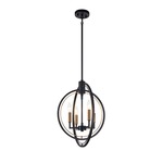 Odyssey Chandelier - Black