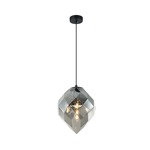 Gemma Pendant - Black / Smoke