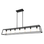 Candor Linear Pendant - Rusty Black