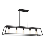 Candor Linear Pendant - Rusty Black