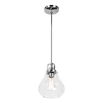 Dervissi Pendant - Chrome / Clear