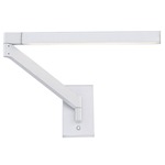 Beam Swing Arm Wall Light - Titanium