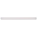 Lightstick Bathroom Vanity Light - Brushed Aluminum / White