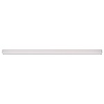 Lightstick Bathroom Vanity Light - Brushed Aluminum / White