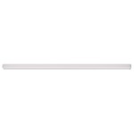 Lightstick Bathroom Vanity Light - Brushed Aluminum / White