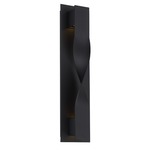 Twist Outdoor Wall Light - Black