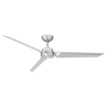 Roboto DC Ceiling Fan - Brushed Aluminum