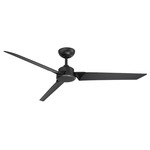 Roboto DC Ceiling Fan - Matte Black