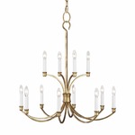 Westerly Chandelier - Antique Gild