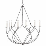 Richmond Chandelier - Weathered Galvanized