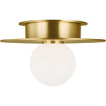 Nodes Ceiling Light - Burnished Brass / White