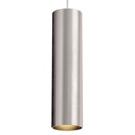 Piper Monopoint Pendant - Satin Nickel / Satin Nickel