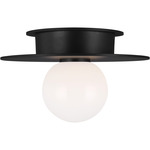 Nodes Ceiling Light - Midnight Black / White