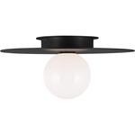 Nodes Ceiling Light - Midnight Black / White