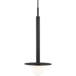 Nodes Pendant - Midnight Black / White