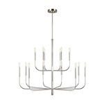 Brianna Chandelier - Polished Nickel