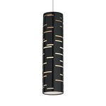 Revel Monopoint Pendant - Antique Bronze / Gloss Black