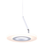 Phoenix Pendant - Gloss White / White