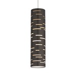 Revel Monopoint Pendant - Satin Nickel / Antique Bronze