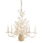 Seaward Chandelier - White