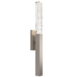 Axis Wall Sconce - Metallic Beige Silver / Clear
