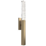 Axis Wall Sconce - Gilded Brass / Clear