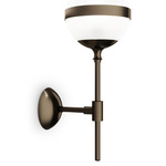Peggy Wall Sconce - Brass / White