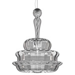 Novecento Pendant - Chrome / Crystal