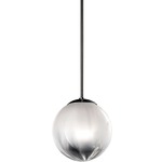 Puppet Pendant - Chrome / White