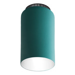 Aspen C17 Ceiling Light - Black / Turquoise