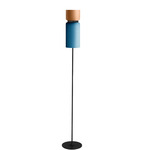 Aspen F17 Floor Lamp - Black / Mango Top Shade