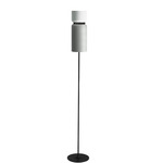 Aspen F17 Floor Lamp - Black / Snow Top Shade