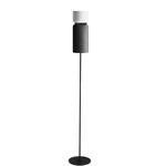 Aspen F17 Floor Lamp - Black / Snow Top Shade