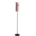 Aspen F17 Floor Lamp - Black / Rose Top Shade