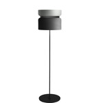 Aspen F40 Floor Lamp - Black / Limestone Top Shade