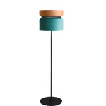 Aspen F40 Floor Lamp - Black / Mango Top Shade