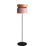 Aspen F40 Floor Lamp - Black / Mango Top Shade