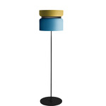 Aspen F40 Floor Lamp - Black / Lemon Top Shade