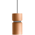 Aspen S17A Pendant - Black / Mango Top Shade