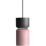 Aspen S17A Pendant - Black / Grey Top Shade