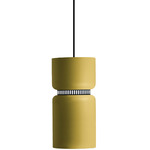 Aspen S17A Pendant - Black / Lemon Top Shade