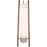 Inn Side Outdoor Floor Lamp - White / Opal